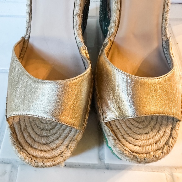 Kate Spade Dallas Cactus Wedges Espadrille Sandals size 10 - Picture 8 of 10